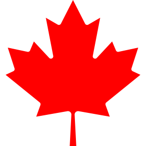 Maple Leaf. Adlius is Proudly Canadian.